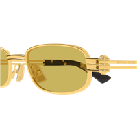 Napoli - Corso Giuseppe Garibaldi 197 - Lunettes de soleil Bottega Veneta BV1381S002-GOLD-GOLD-YELLOW50 - BV1381S002-GOLD-GOLD-YELLOW50